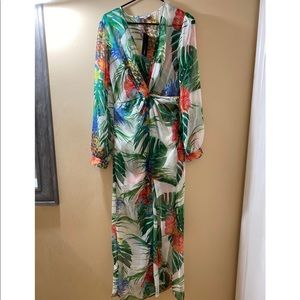 Tropical Maxi Dress